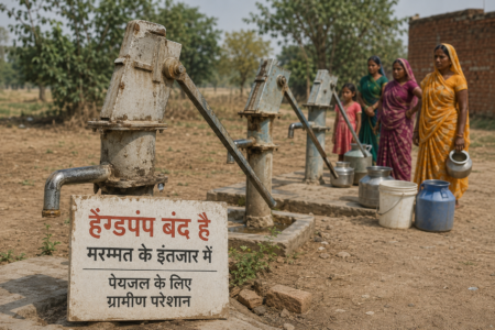 REWA NEWS: जिले के 646 हैंडपंप सिर्फ मरम्मत के इंतजार में, 767 बंद…