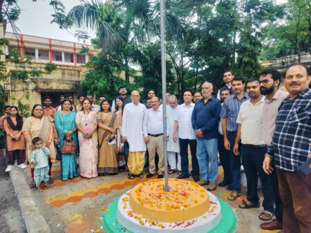 Amarpatan News:अमरपाटन कॉलेज में हर्षोल्लास से मनाया गया स्वतंत्रता दिवस…