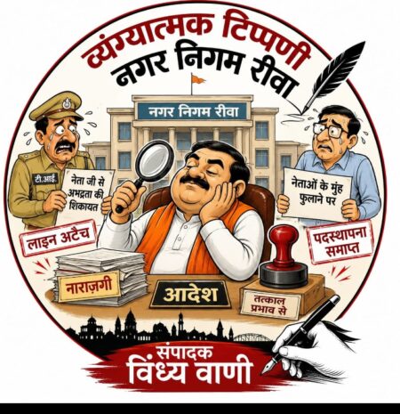 NAGAR NIGAM REWA: हुजूर, नाराजगी का भी कोई प्रोटोकॉल होता है क्या?…